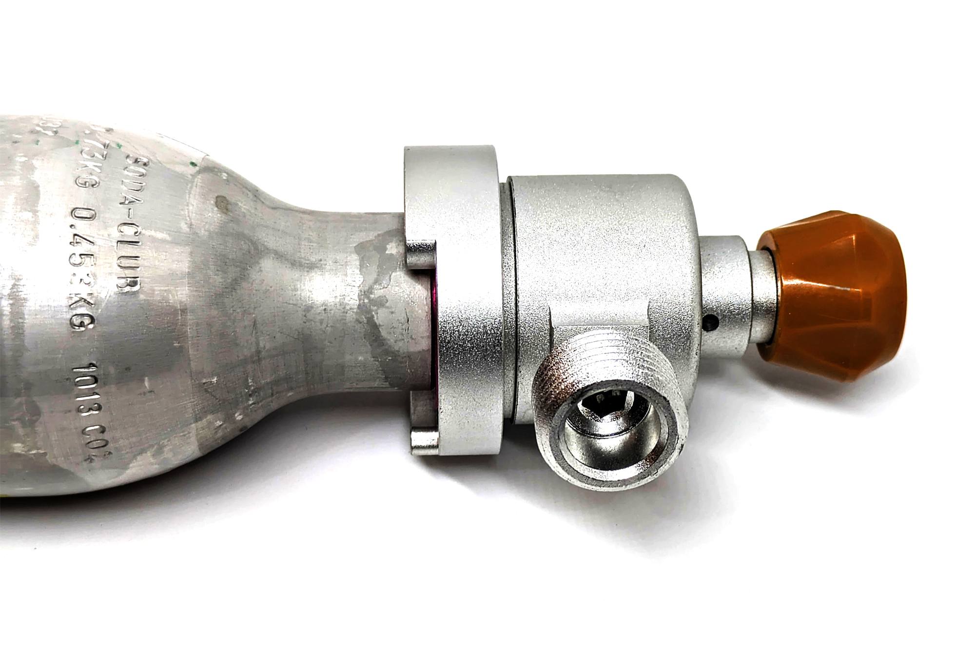 Adattatore Per Bombola CO2 Con Regolatore 0-3000psi – Connettore Maschio TR21-4 Per Ricarica Soda, Birra E Bevande - 3
