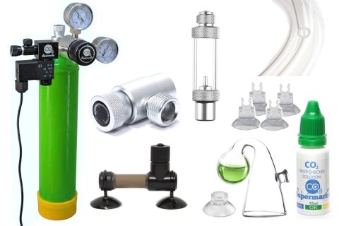 Sistema CO2 Pro per Acquario con Bombola 20L - 500L+