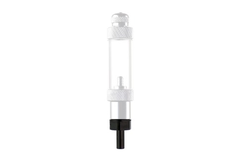 Adattatore Pisco 4 / 6mm collegato a Bubble Counter