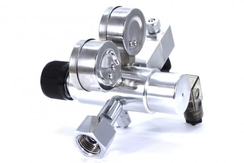 Regolatore CO2 a doppio stadio Ultimate-Pro e solenoide